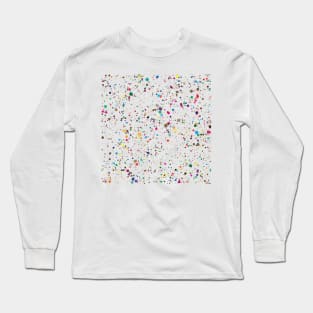 Colorful Paint Splash Long Sleeve T-Shirt